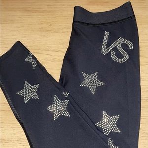 Victoria Secret Sport black leggings.